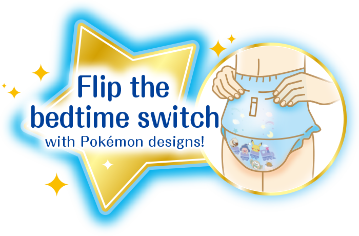 Flip the bedtime switch with Pok&eacute;mon designs!